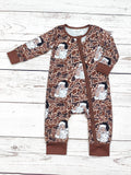 Baby Camouflage Christmas Zippy Sleeper