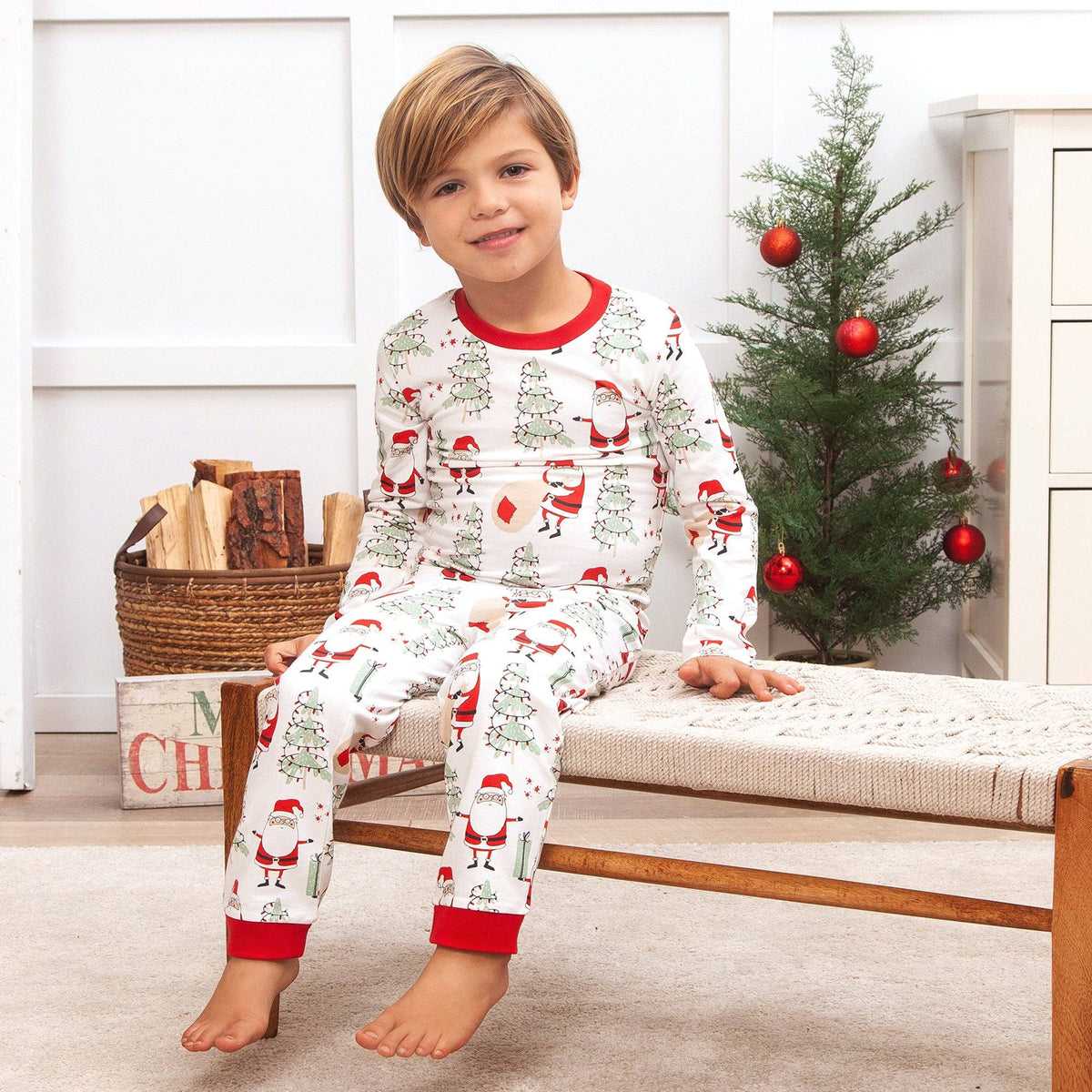 Santas Coming Bamboo Set