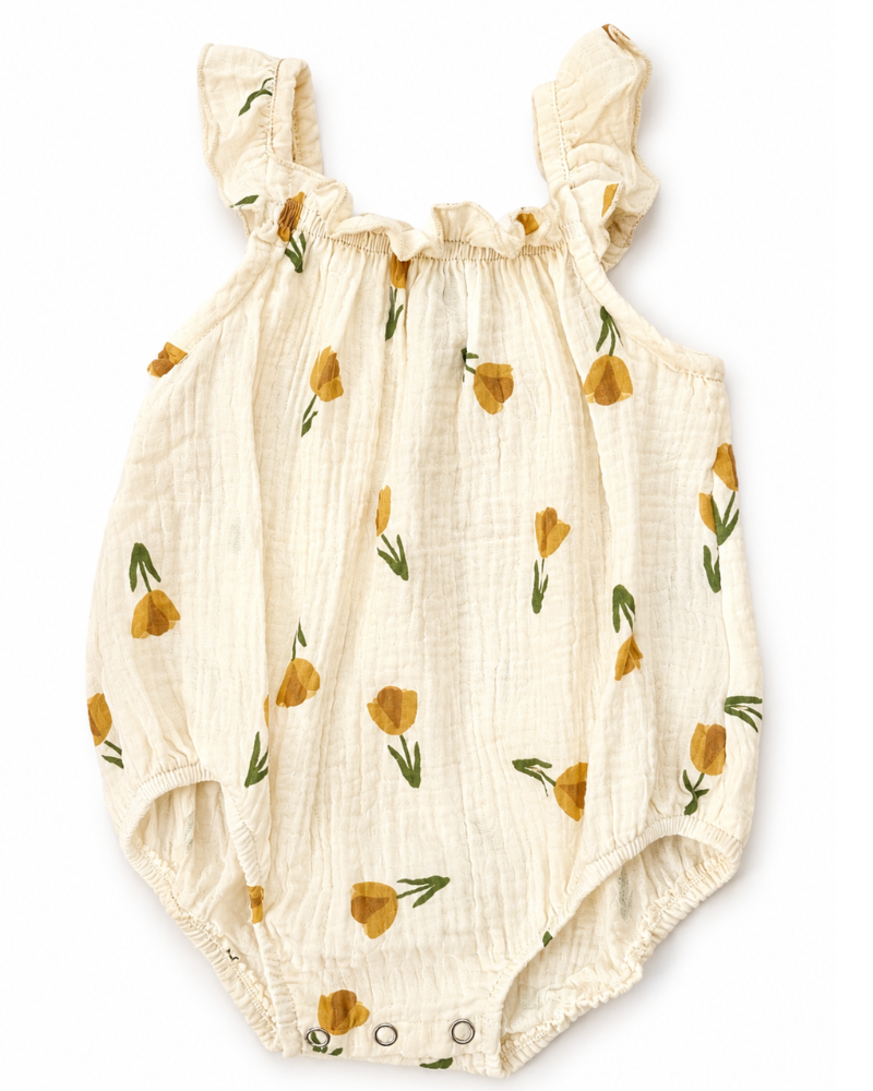 Buttercup Bloom Bubble Romper