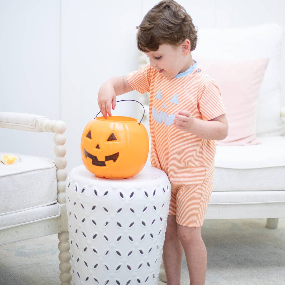Pumpkin Party Romper