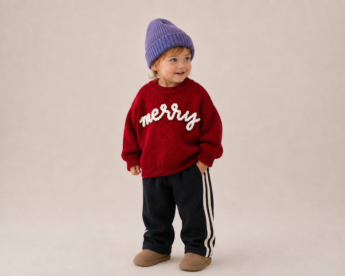 Knit Unisex MERRY Handmade