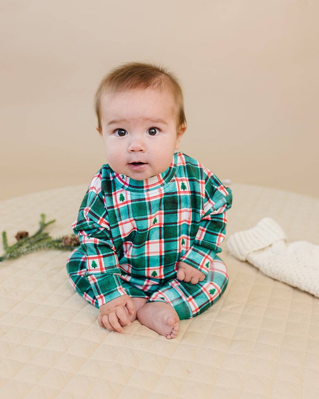 Jogger Set | Winter Plaid