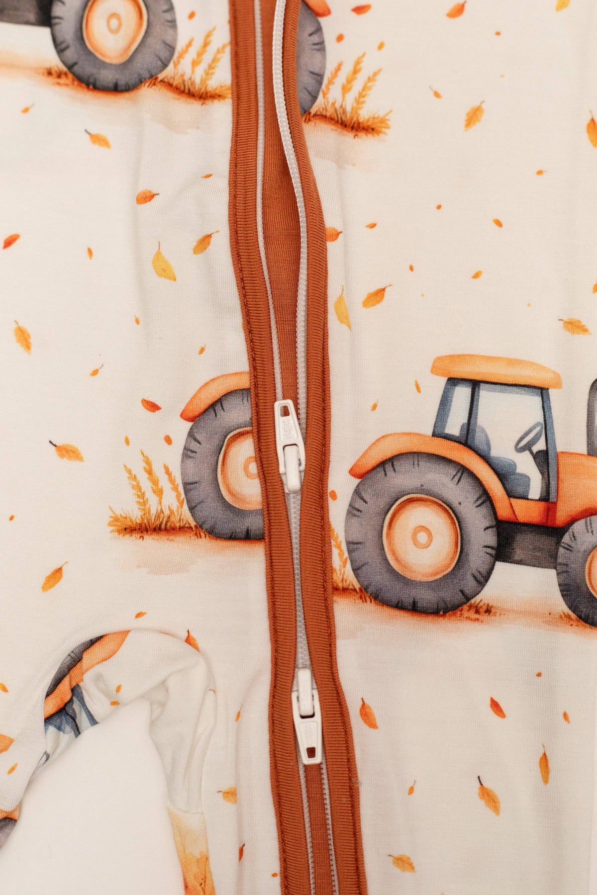 Harvest Tractor Romper