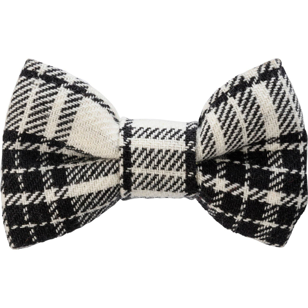 Christmas Plaid Medium Pet Bow Tie Set