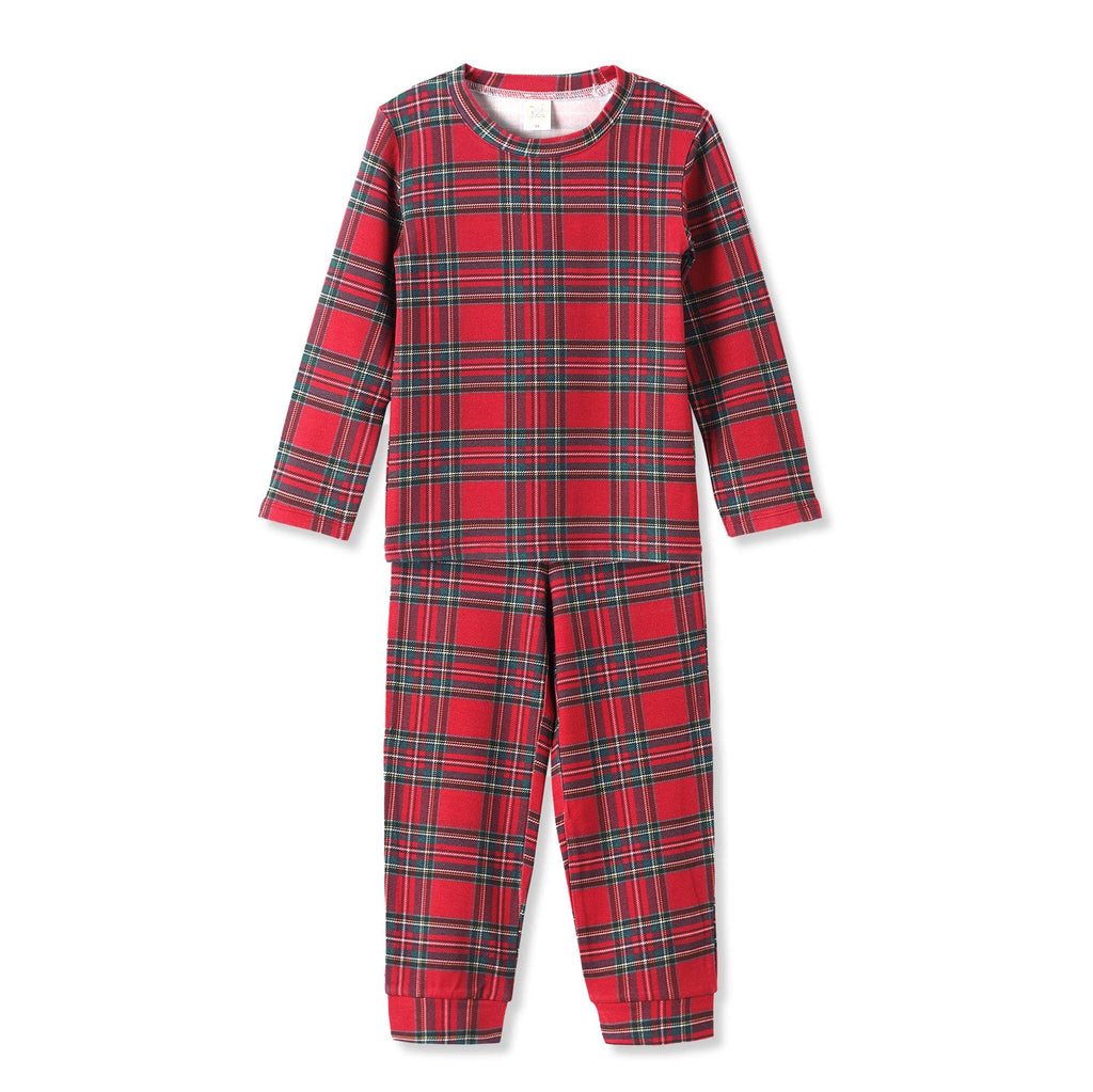 Christmas Plaid Family Matching Pajamas