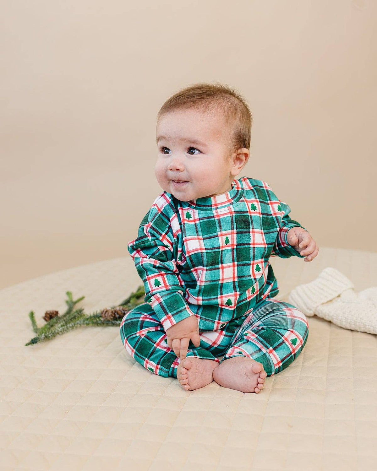 Jogger Set | Winter Plaid
