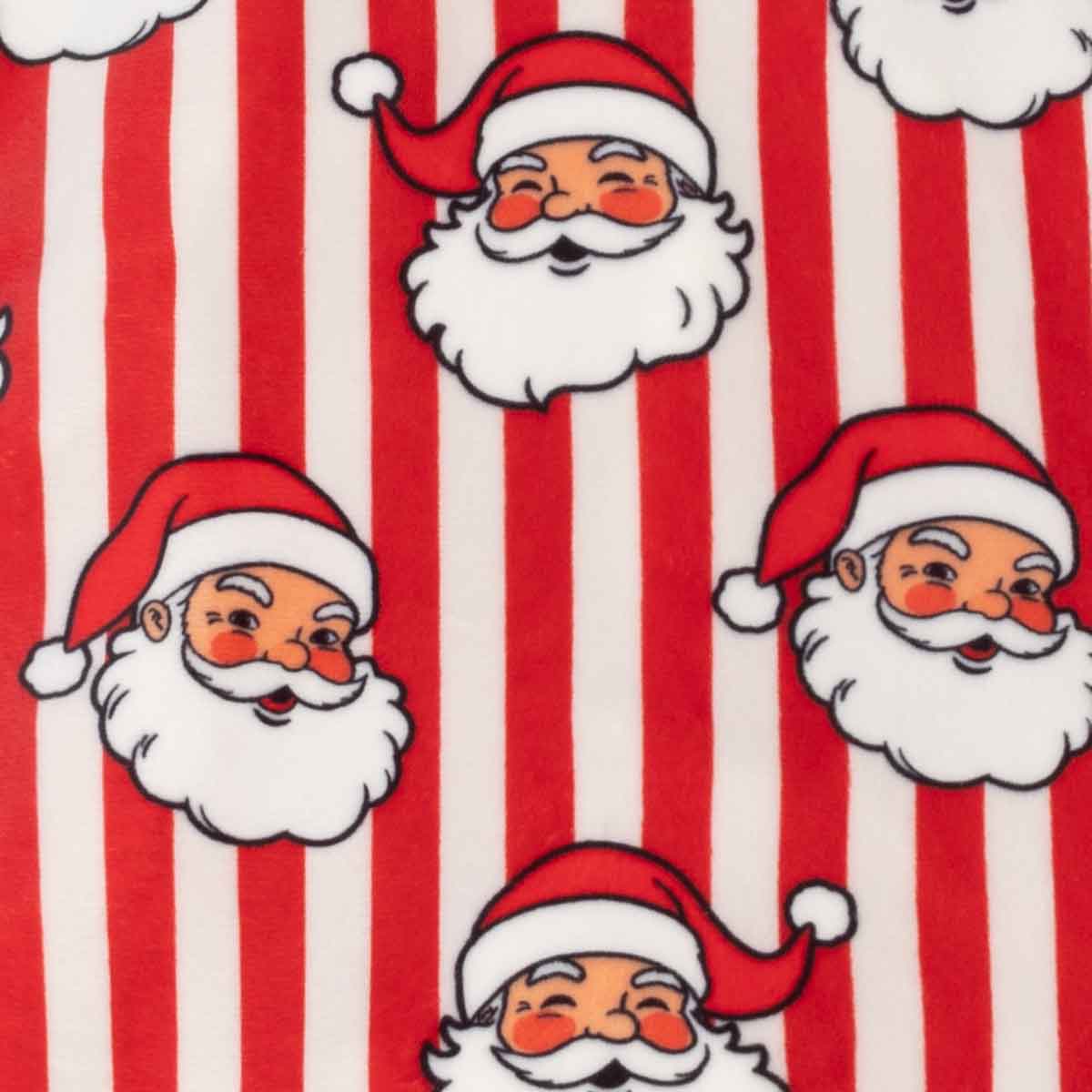 Santa Striped Dog Christmas Pajamas