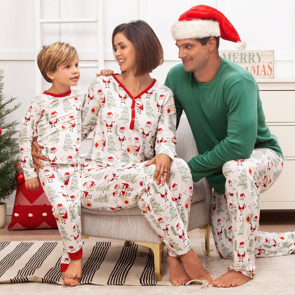 Santas Coming Bamboo Set