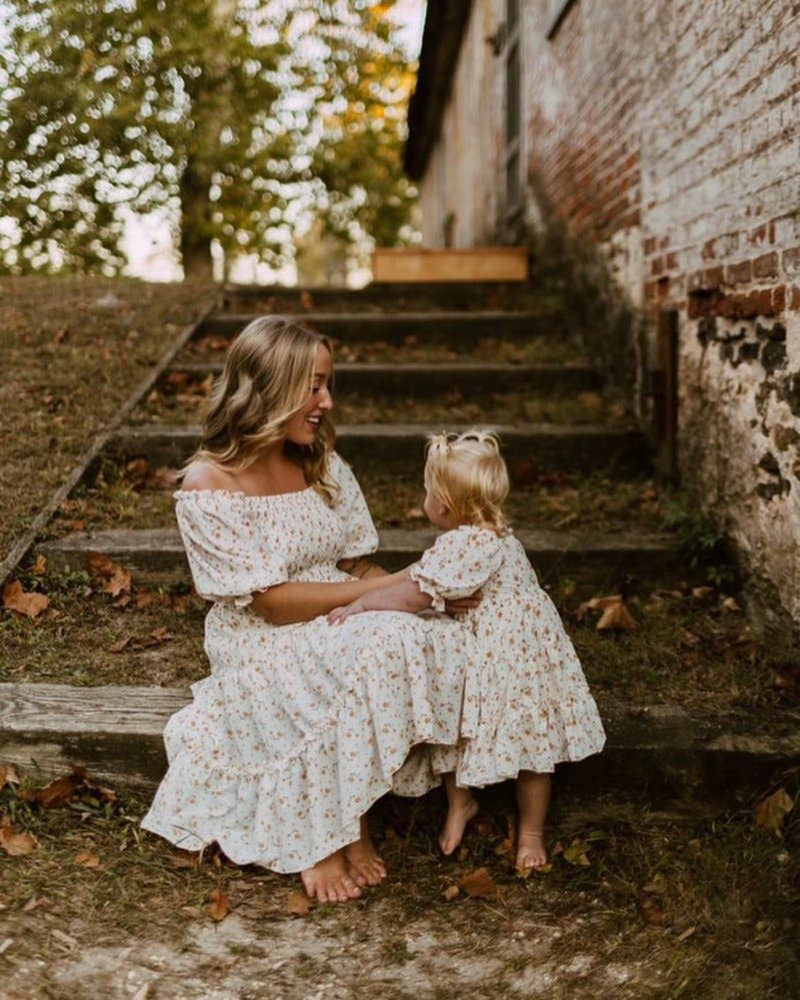Mommy and Me Katherine Dress - Yellow Floral