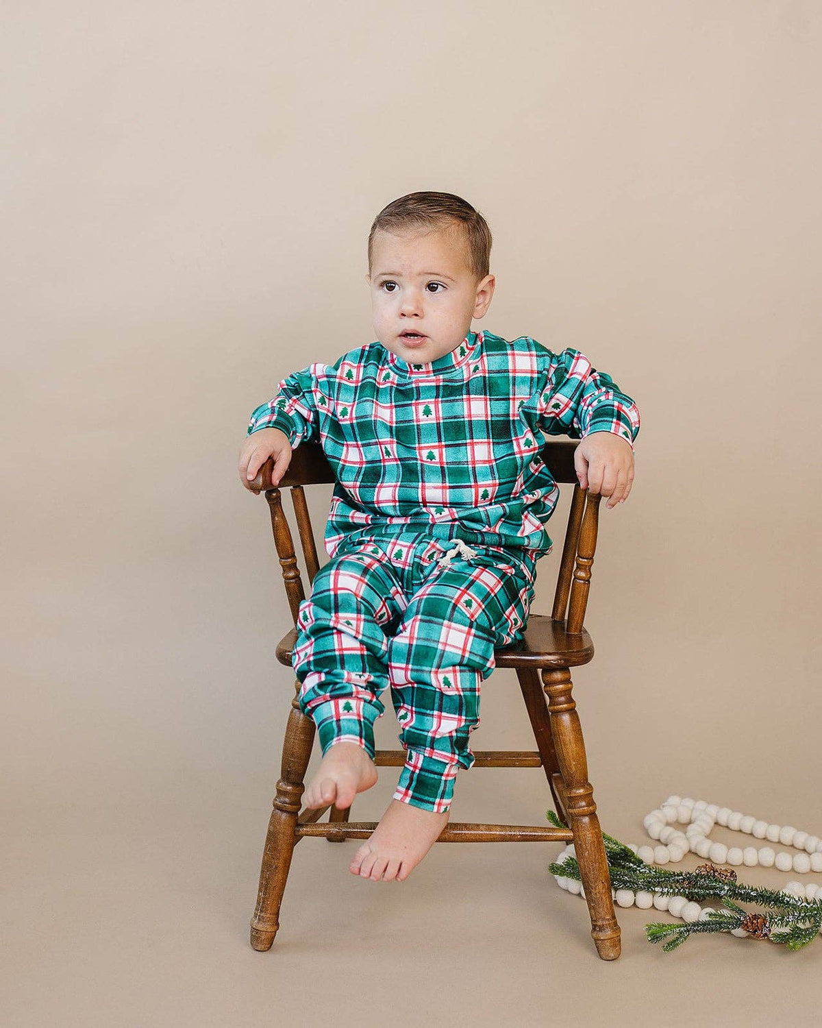 Jogger Set | Winter Plaid