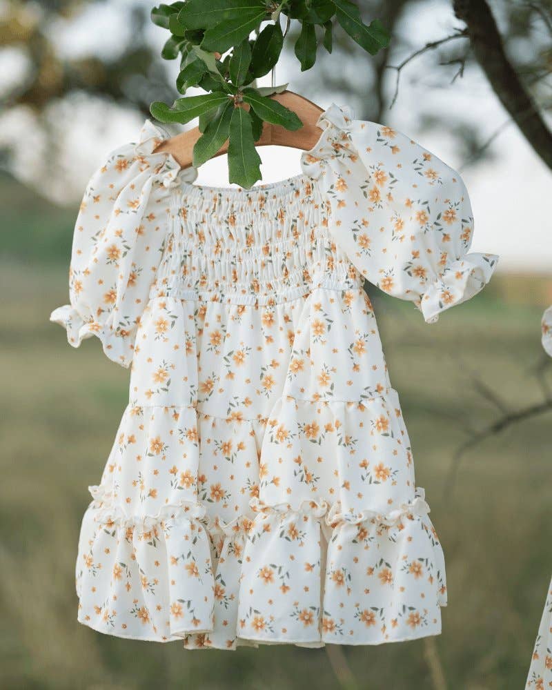 Mommy and Me Katherine Dress - Yellow Floral