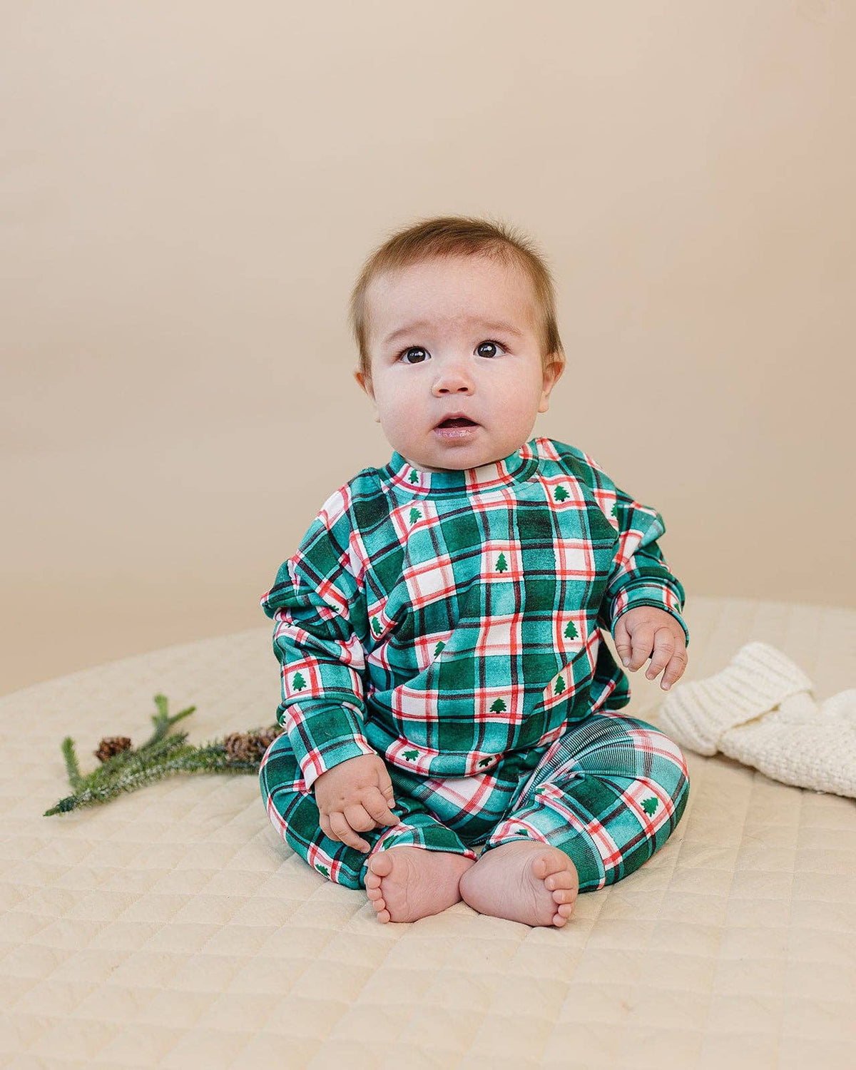Jogger Set | Winter Plaid