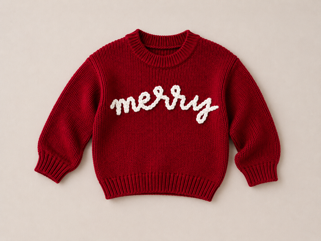 Knit Unisex MERRY Handmade