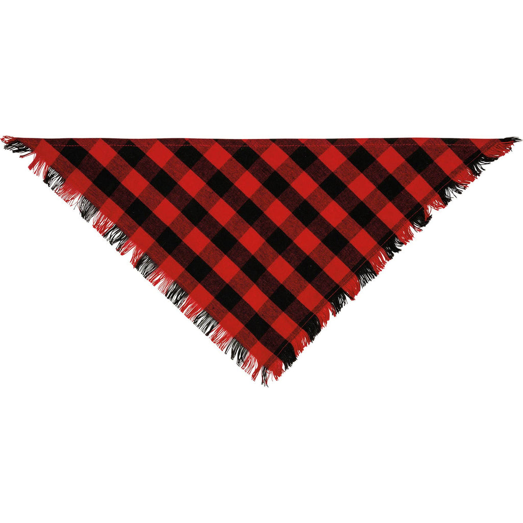 Buffalo Check Small Pet Bandana