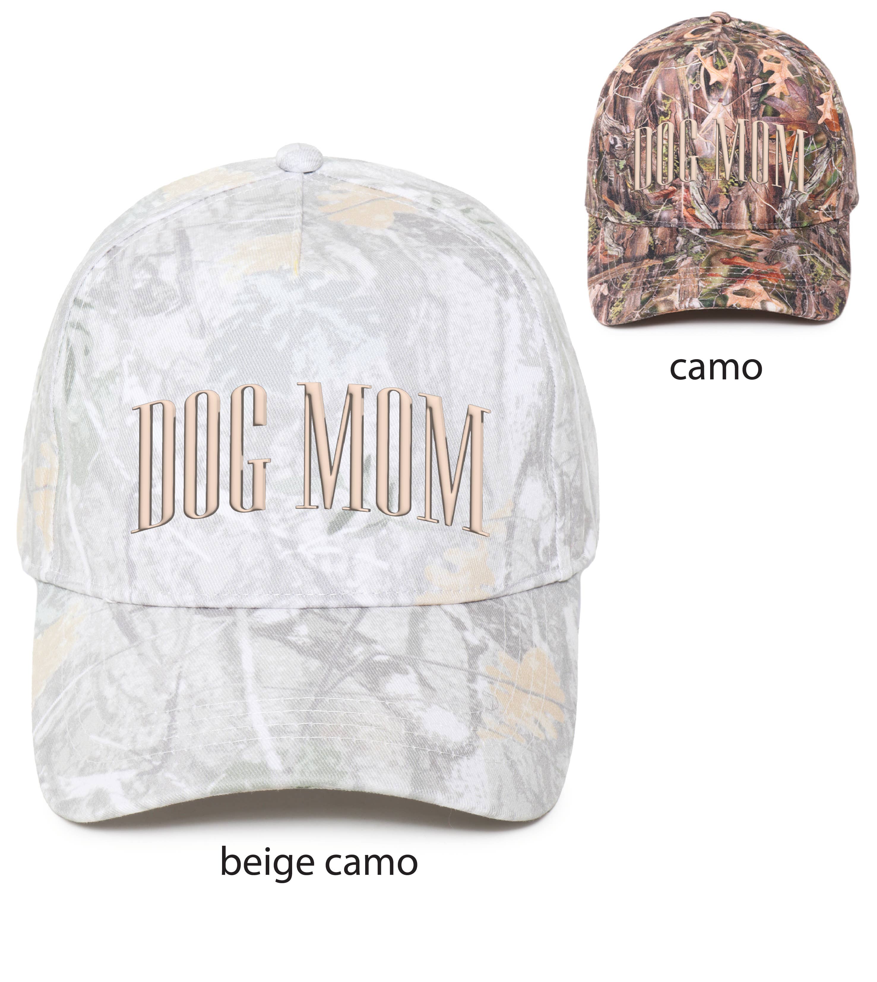 DOG MOM trucker hat