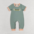 howl-o-ween pumpkin romper