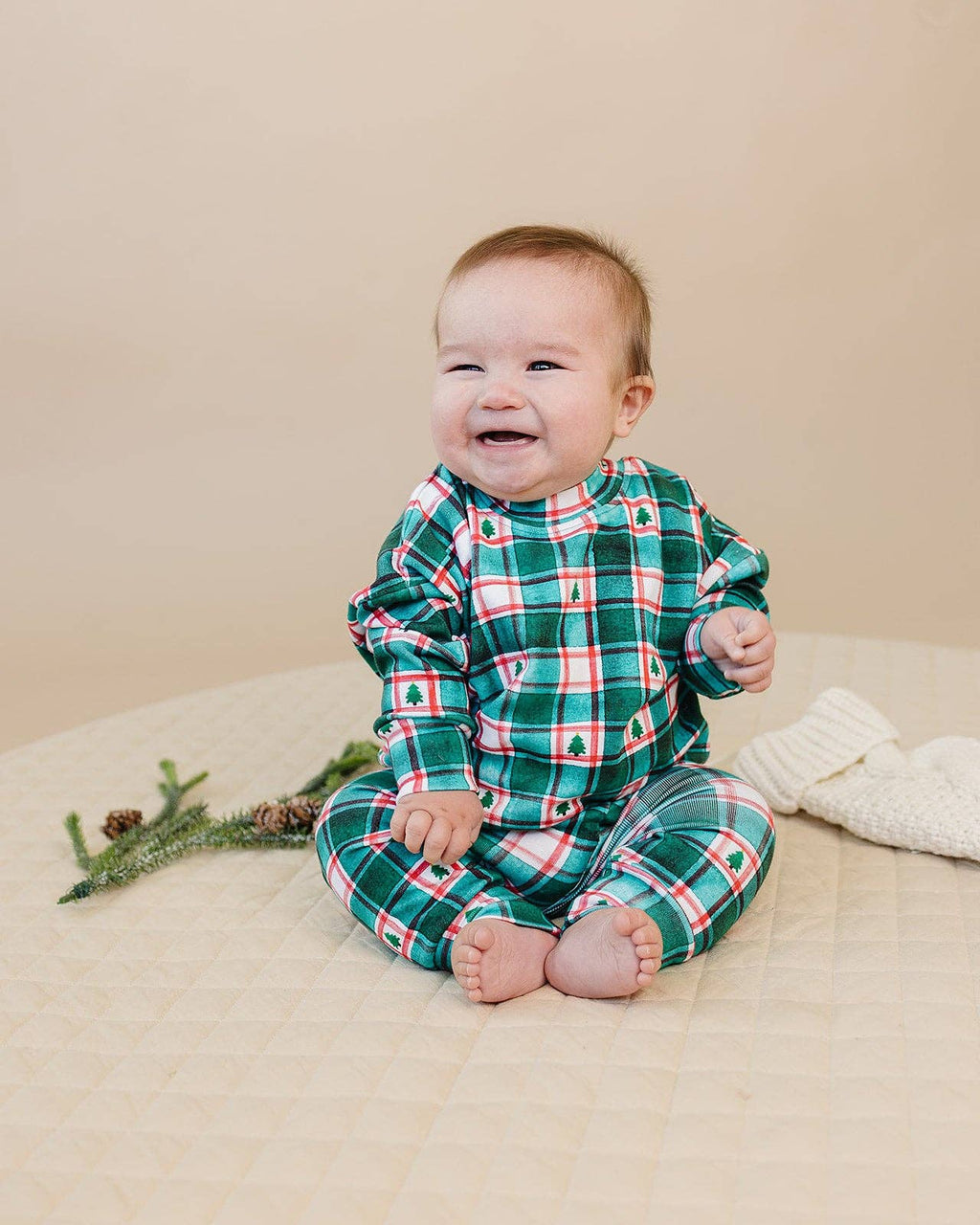 Jogger Set | Winter Plaid