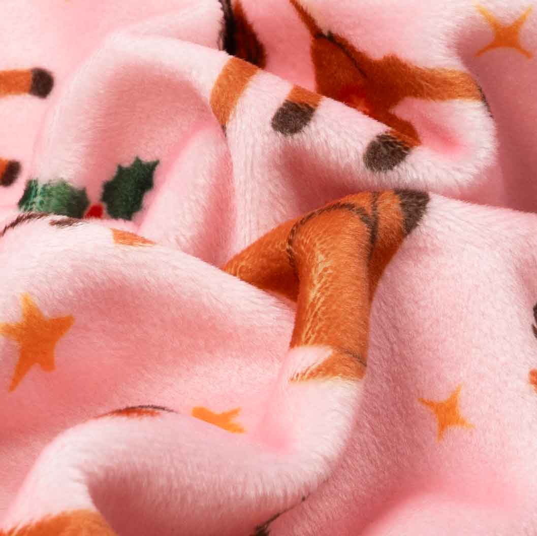 Cute Reindeer Dog Christmas Pajamas