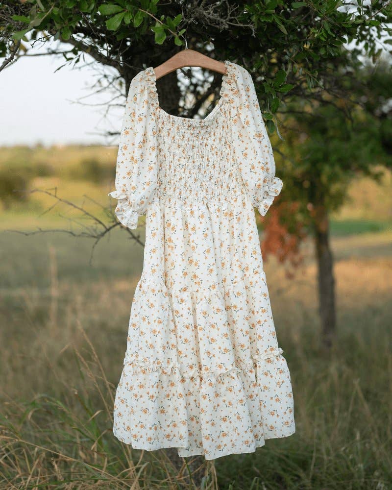 Mommy and Me Katherine Dress - Yellow Floral