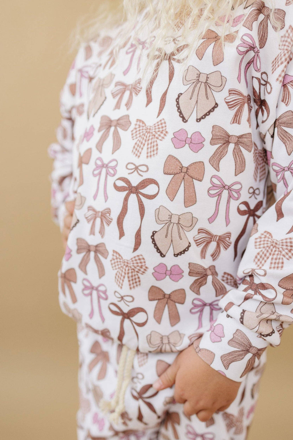 Jogger Set | Mocha Bows