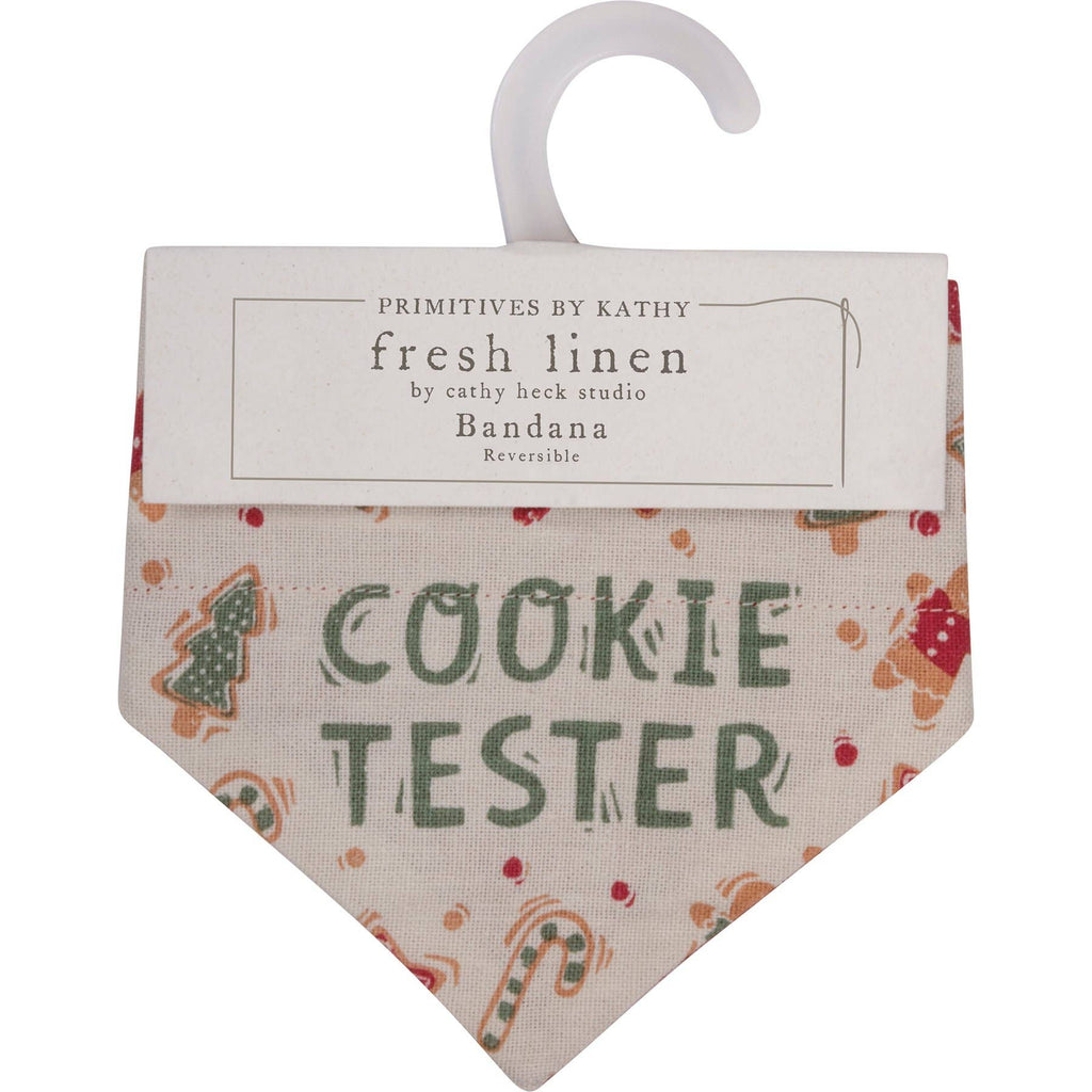 Cookie Tester/Wiggle Small Collar Bandana
