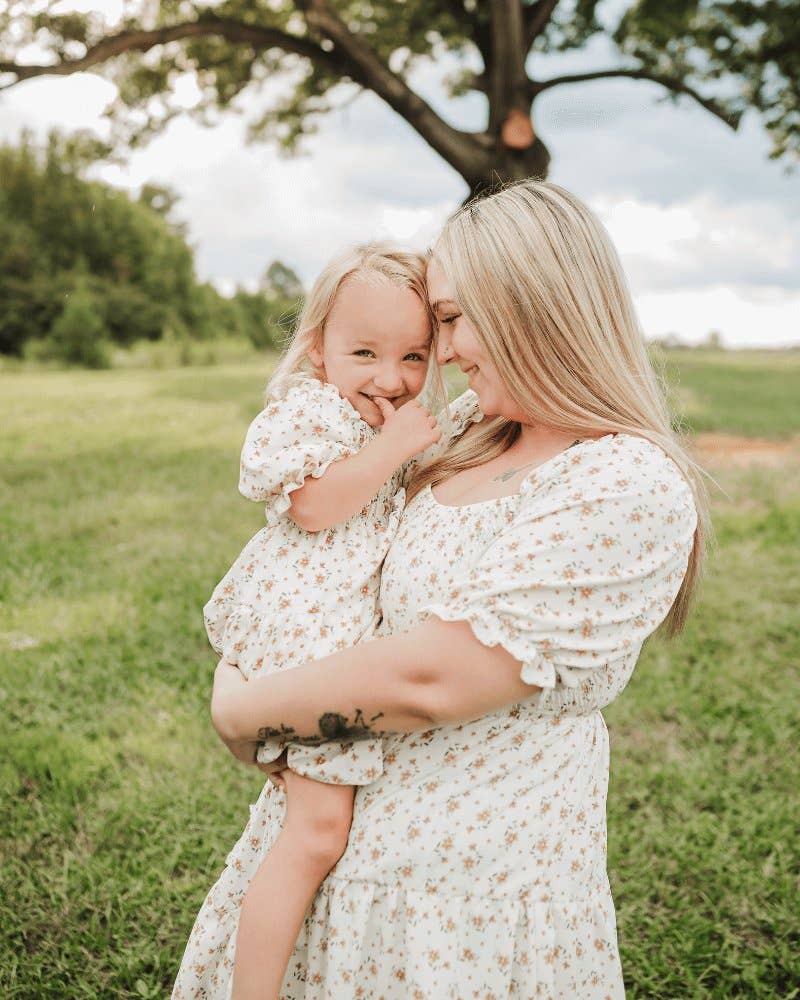 Mommy and Me Katherine Dress - Yellow Floral